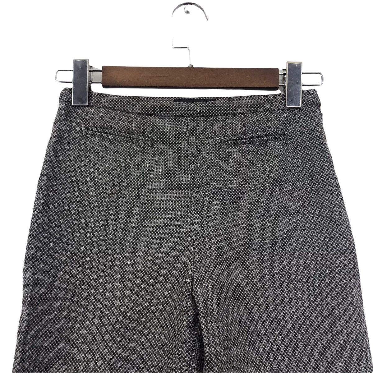Vintage ANTEPRIMA HERRINGBONE ITALY Brand Designer Wool TrousersPant Size US 26 / EU 42 - 2 Thumbnail