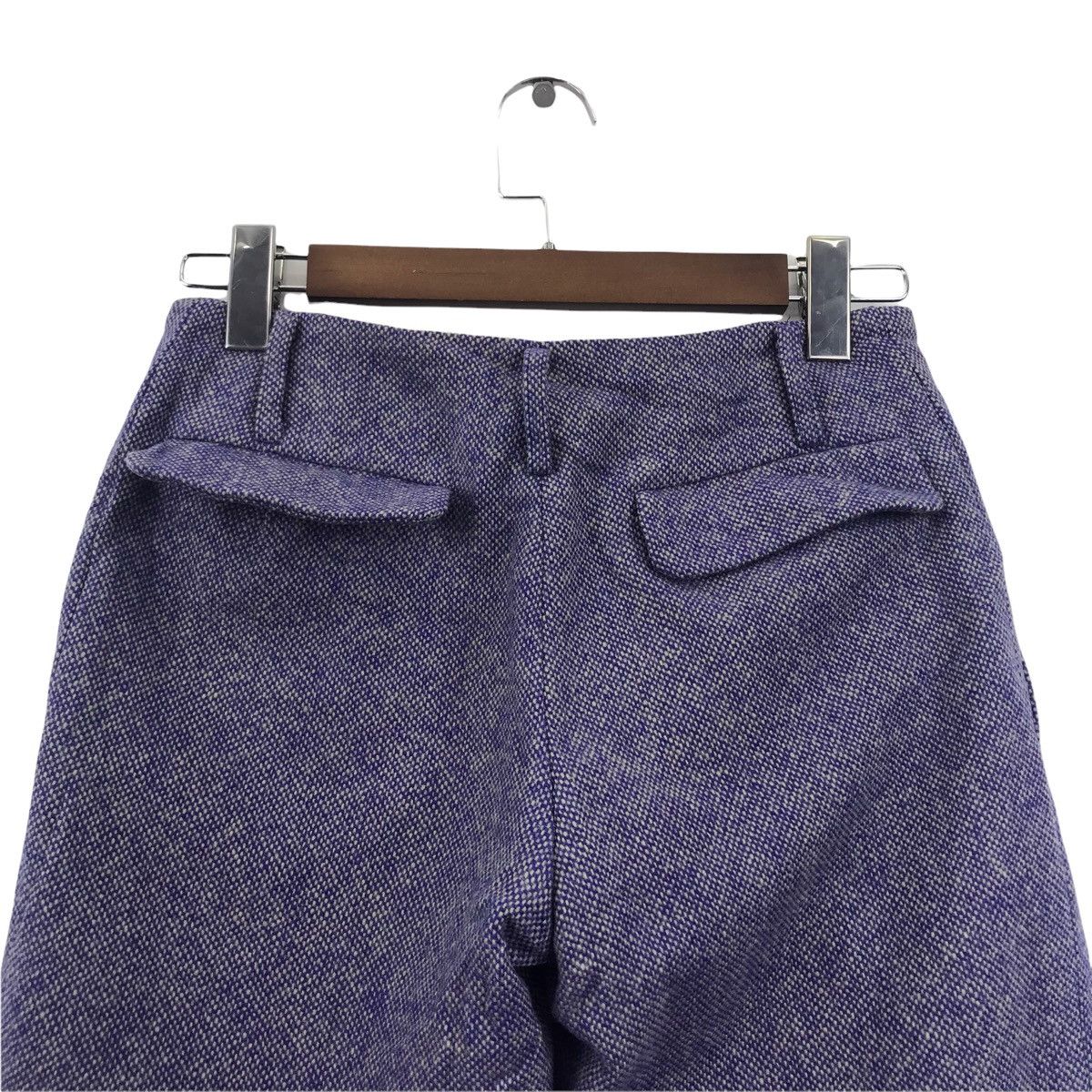 Junko Shimada 49AV JUNKO SHIMADA Herringbone Japanese Brand Wool Trousers Size US 27 - 7 Thumbnail