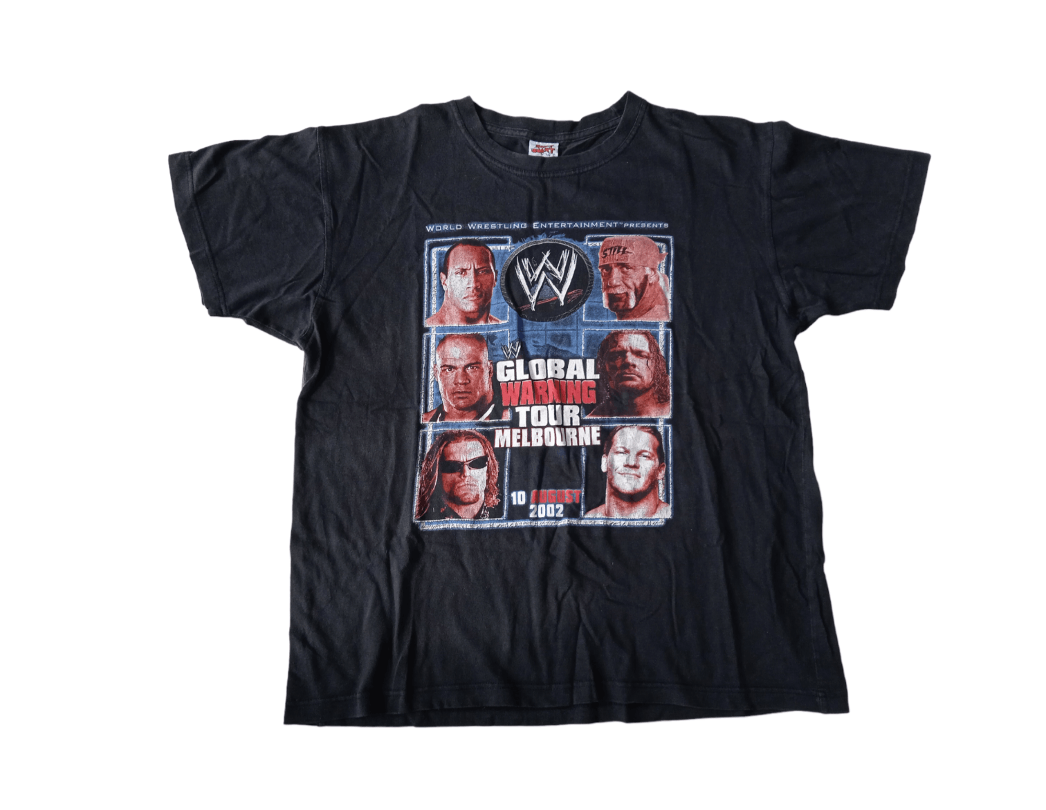 Vintage Vintage 2000s WWE Global Warming PPV Australia Tour T-Shirt Size US L / EU 52-54 / 3 - 2 Thumbnail