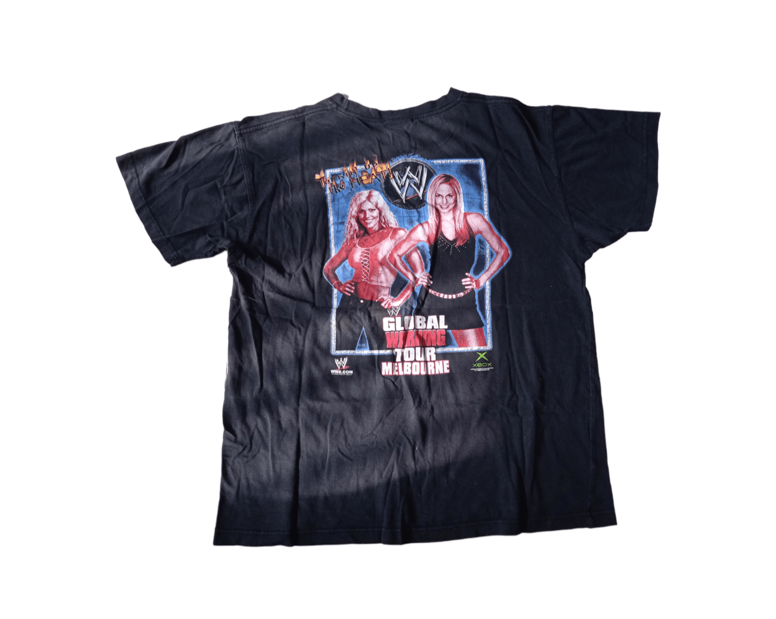 Vintage Vintage 2000s WWE Global Warming PPV Australia Tour T-Shirt Size US L / EU 52-54 / 3 - 1 Thumbnail