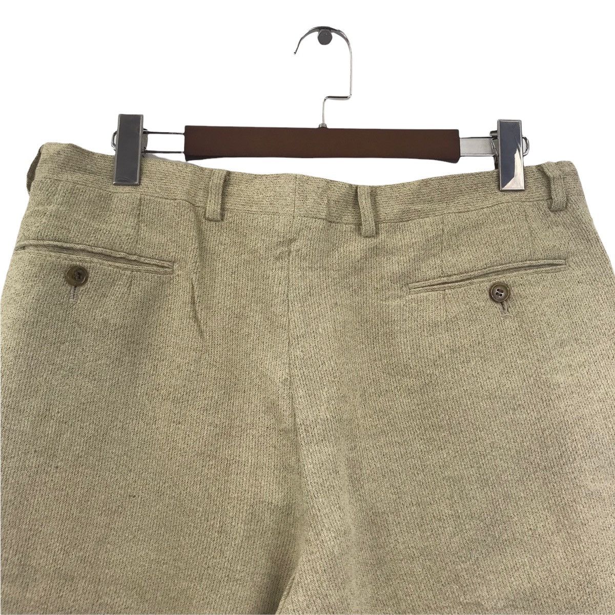 Lanvin LANVIN HERRINGBONE PARIS Brand Designer Wool Trousers Pant Size US 35 - 7 Thumbnail