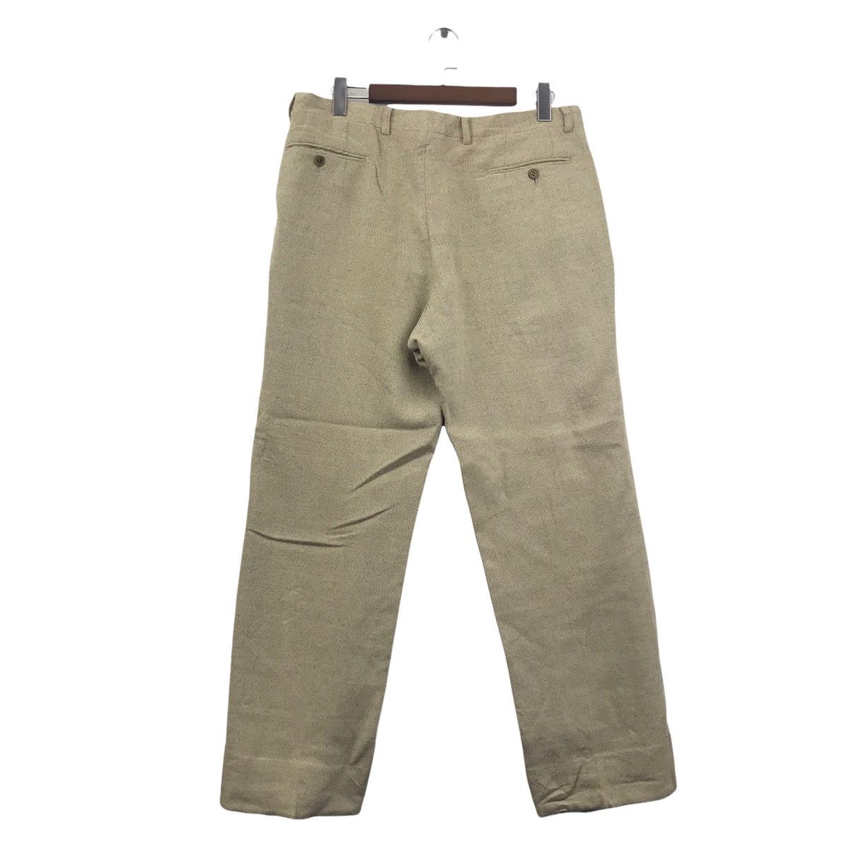 Lanvin LANVIN HERRINGBONE PARIS Brand Designer Wool Trousers Pant Size US 35 - 6 Thumbnail