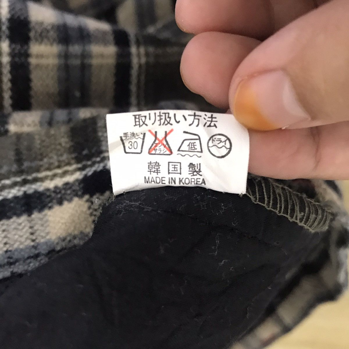 Japanese Brand 02 ALTERNATIVE CONCEPT JapaneseBrand Multi Pocket TartanWool Size US 29 - 5 Thumbnail