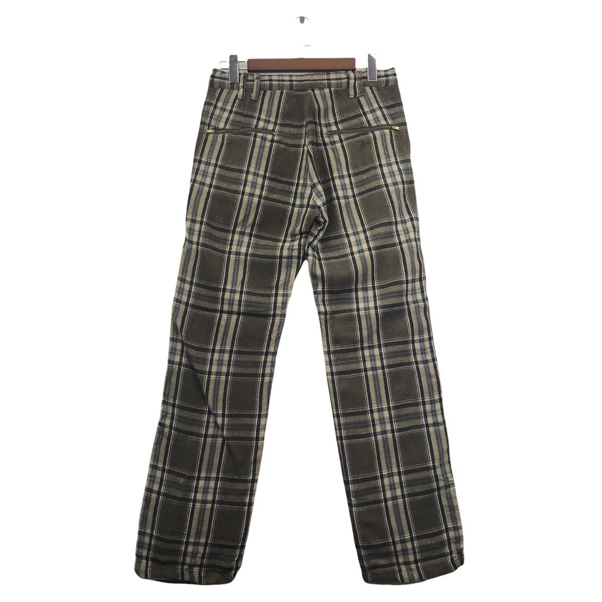 Japanese Brand 02 ALTERNATIVE CONCEPT JapaneseBrand Multi Pocket TartanWool Size US 29 - 7 Thumbnail
