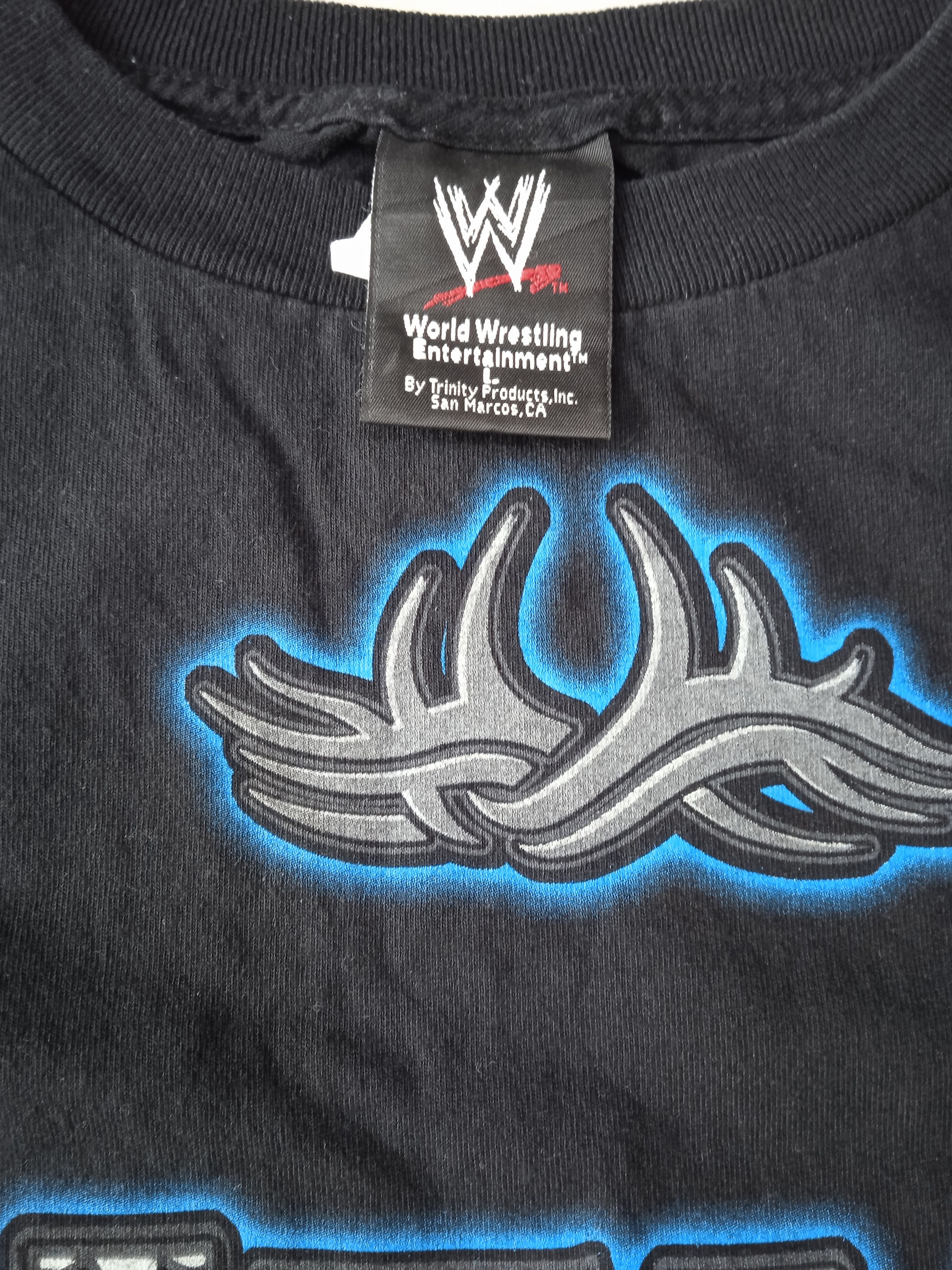 Vintage VINTAGE 00s WWE Goldberg T-Shirt Size US L / EU 52-54 / 3 - 3 Thumbnail