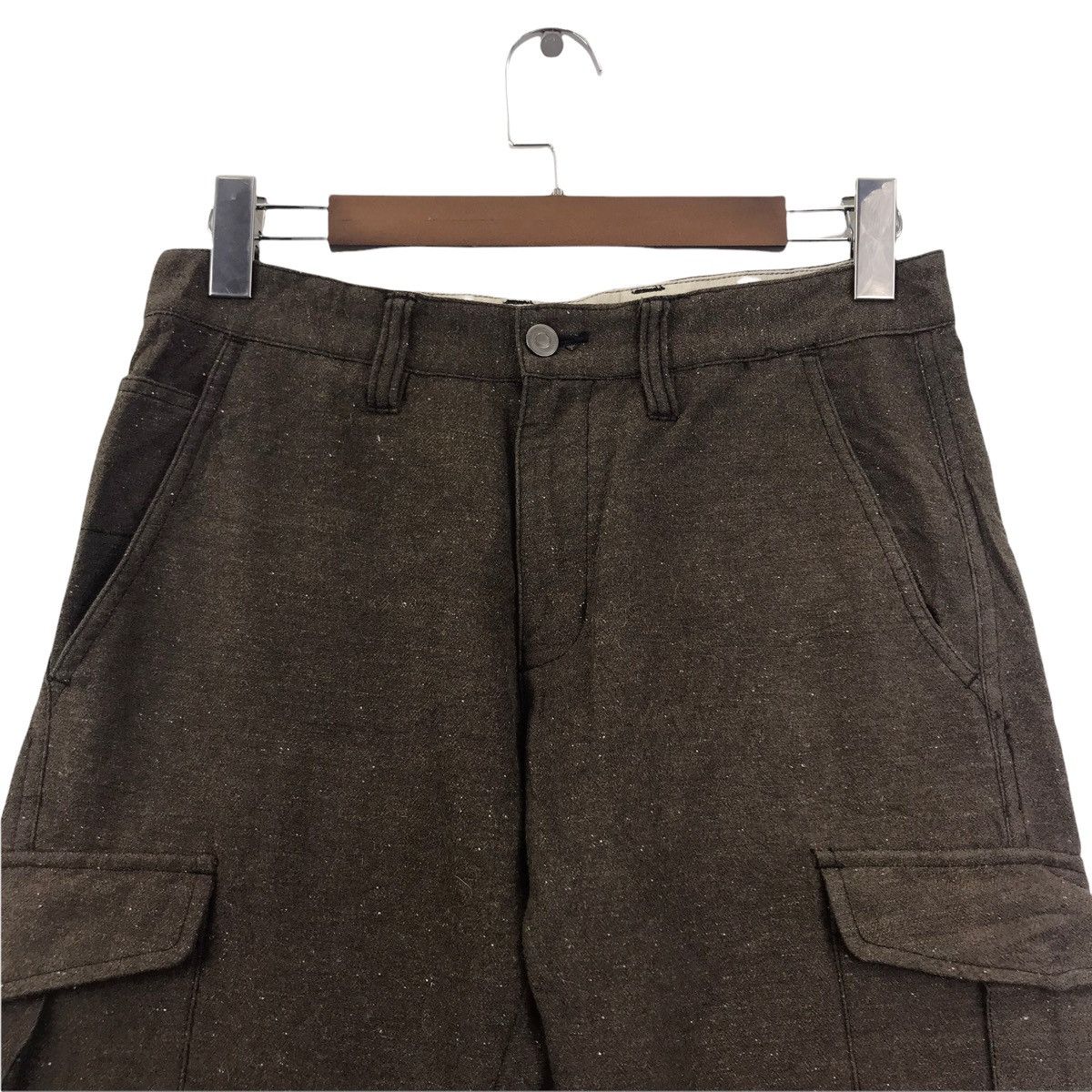 Boycott BOYCOTT Japanese Brand Cargo Wool Trousers Pant Size US 31 - 2 Thumbnail