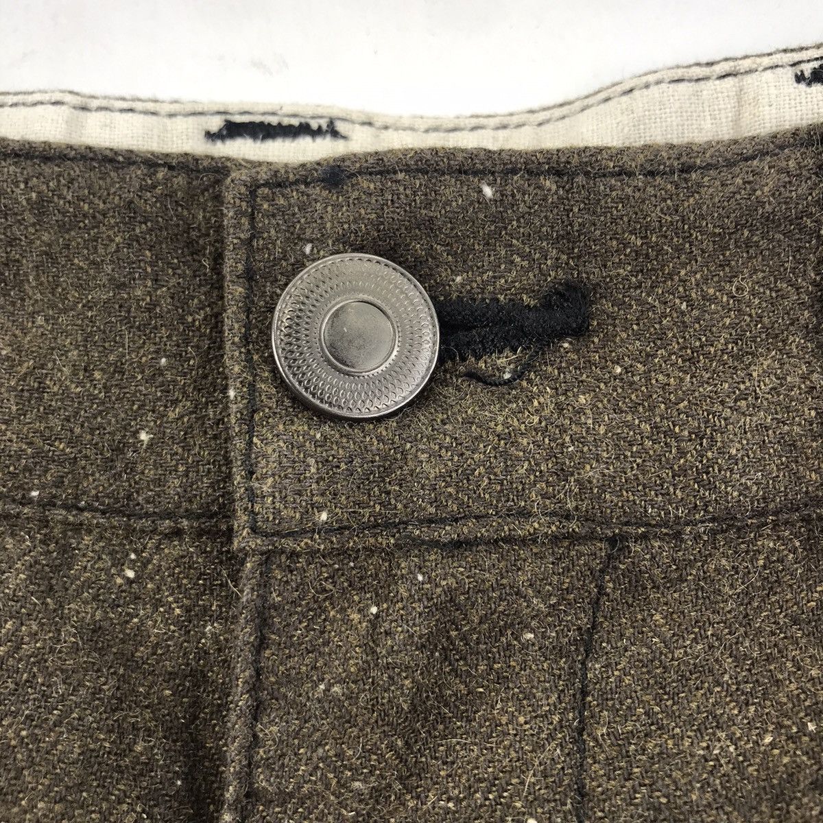 Boycott BOYCOTT Japanese Brand Cargo Wool Trousers Pant Size US 31 - 3 Thumbnail