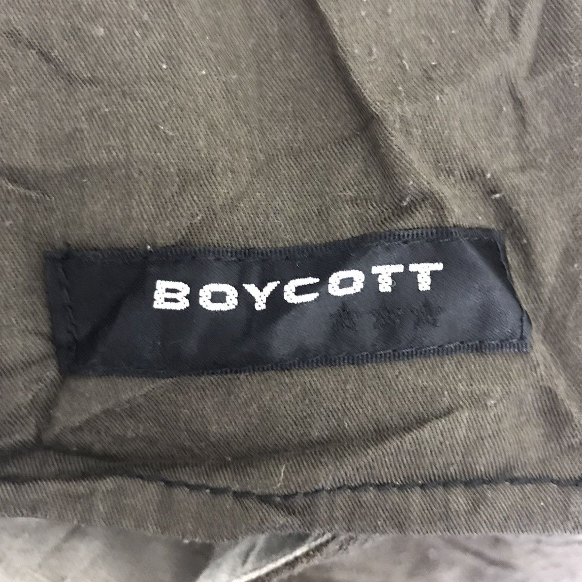 Boycott BOYCOTT Japanese Brand Cargo Wool Trousers Pant Size US 31 - 4 Thumbnail