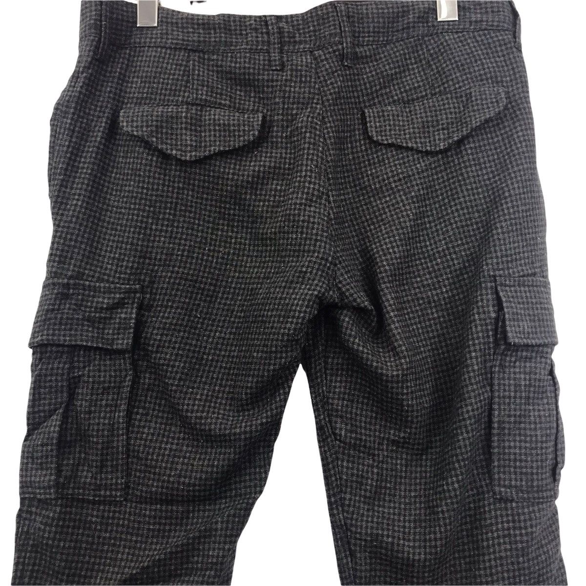 Japanese Brand SEMANTIC DESIGN Check JapaneseBrand Cargo Wool Trousers Pant Size US 36 / EU 52 - 6 Thumbnail