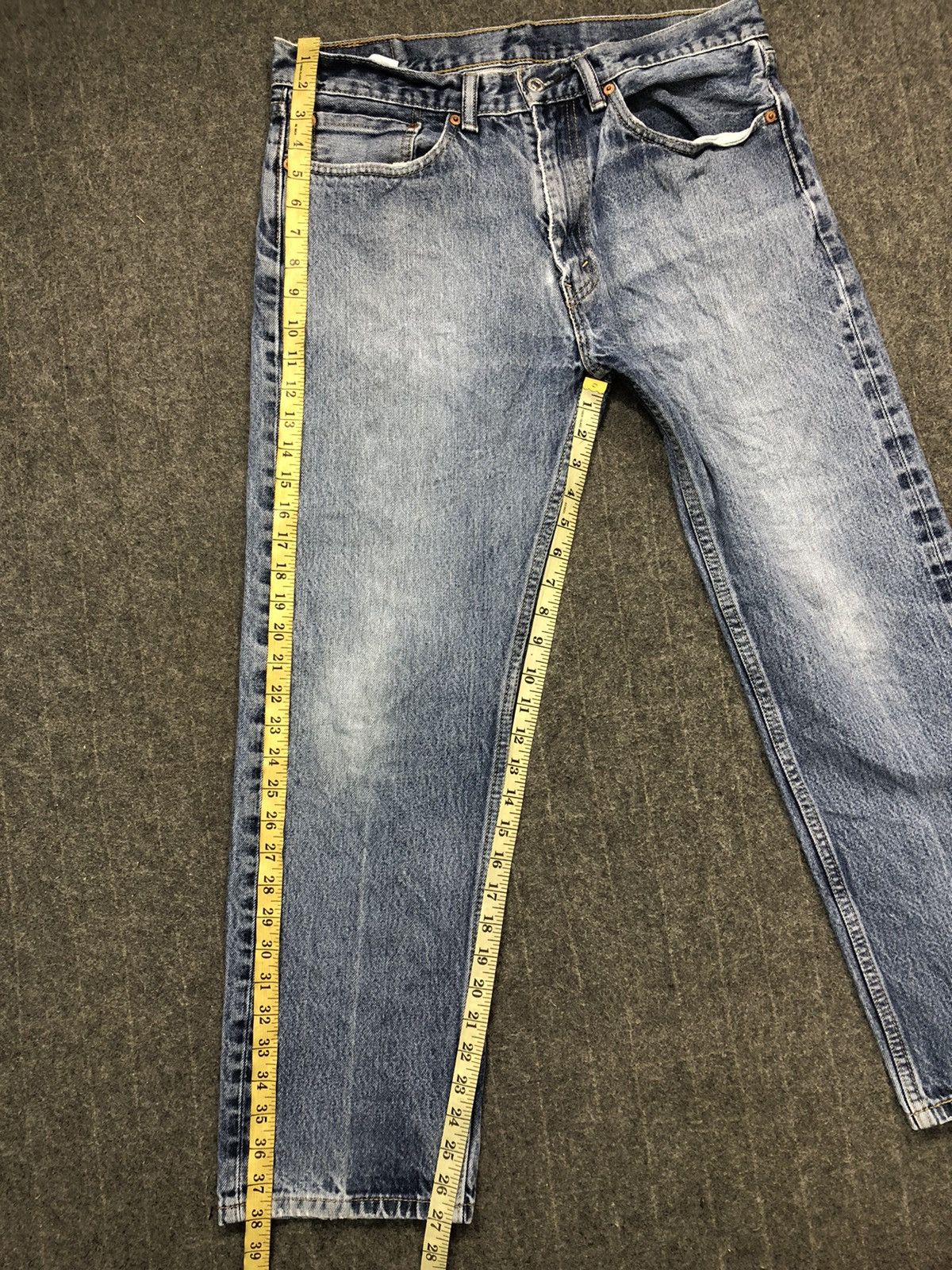 Levi's × Levi's Vintage Clothing Levi’s Strauss Lot 505 Regular Cut Indigo Denim Jeans Size US 34 / EU 50 - 11 Thumbnail