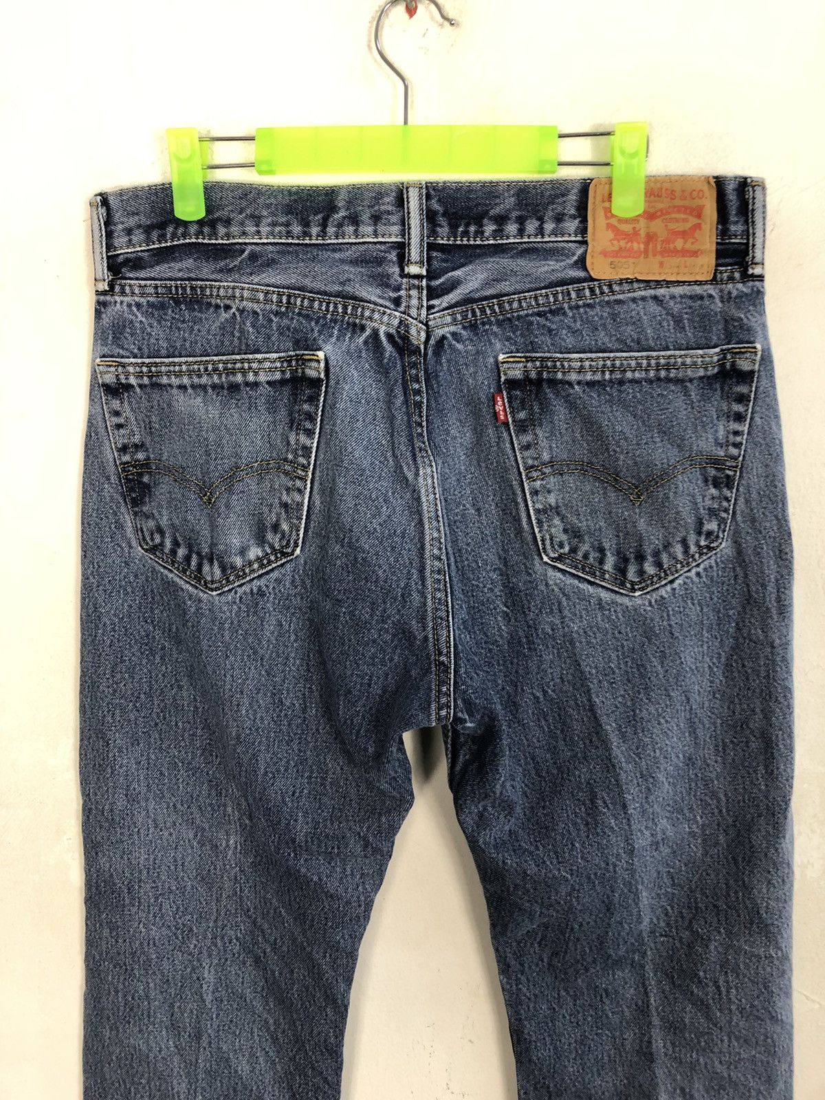Levi's × Levi's Vintage Clothing Levi’s Strauss Lot 505 Regular Cut Indigo Denim Jeans Size US 34 / EU 50 - 4 Thumbnail