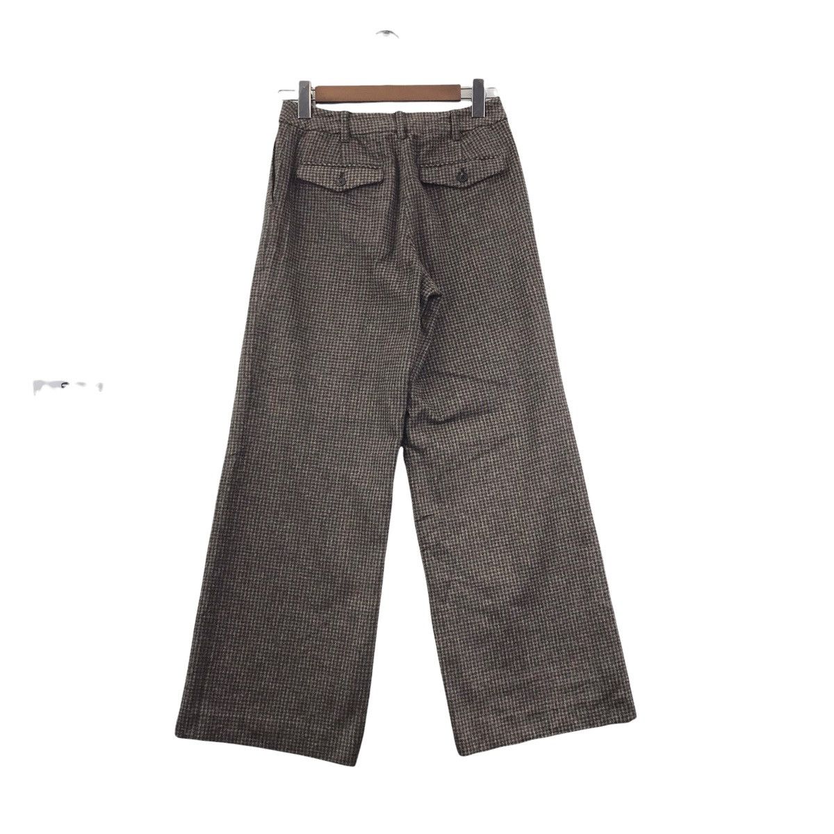 Japanese Brand BEAMS LIGHT Check Tartan Japanese Brand Wool Casual Trousers Size US 27 - 6 Thumbnail