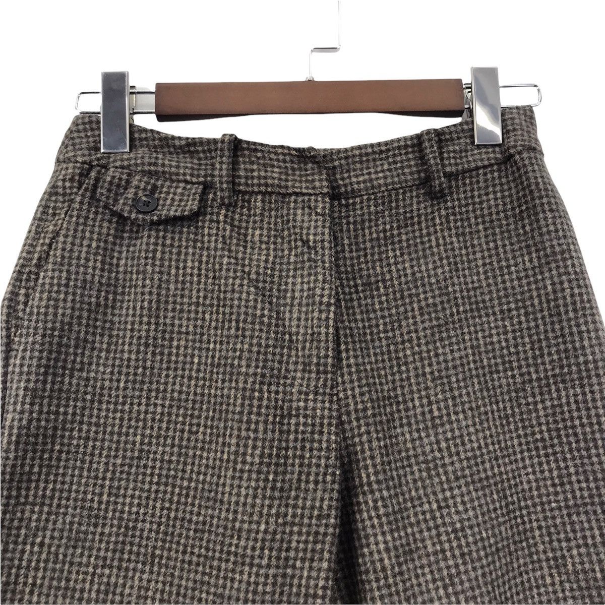 Japanese Brand BEAMS LIGHT Check Tartan Japanese Brand Wool Casual Trousers Size US 27 - 2 Thumbnail