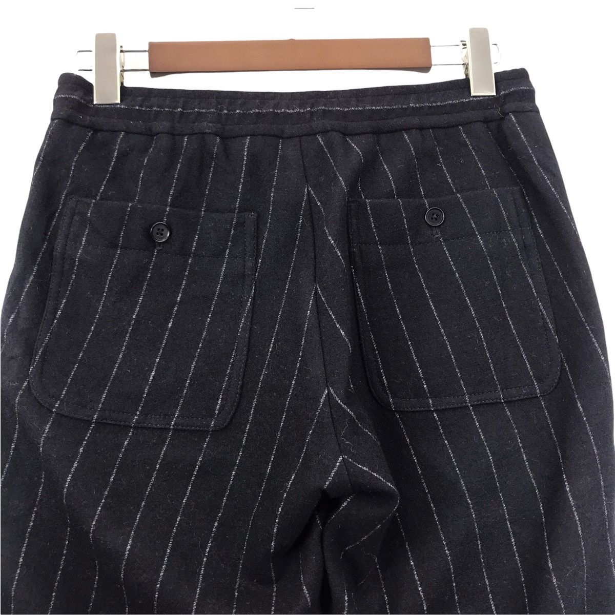JOSEPH HOMME JOSEPH HOMME Stripes Hickory UK Brand Wool Casual Trousers Size US 29 - 8 Thumbnail