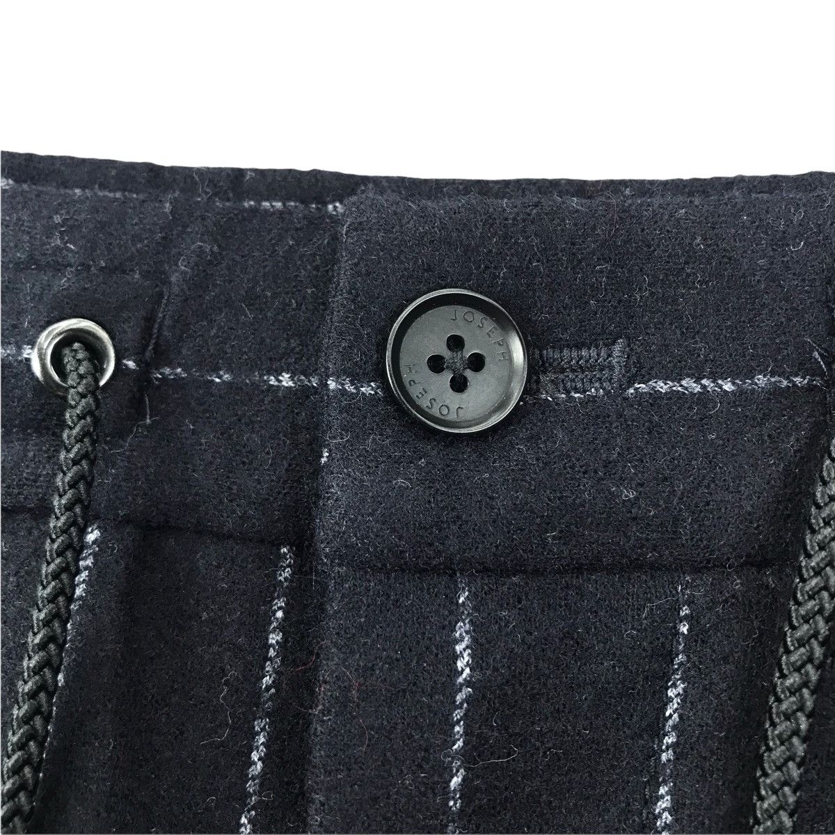 JOSEPH HOMME JOSEPH HOMME Stripes Hickory UK Brand Wool Casual Trousers Size US 29 - 3 Thumbnail