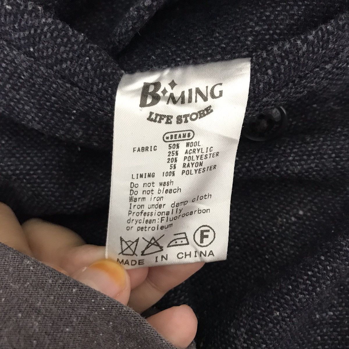 Japanese Brand B MING Life Store BEAMS Japanese Brand Wool Cargo Trousers Size US 32 / EU 48 - 5 Thumbnail