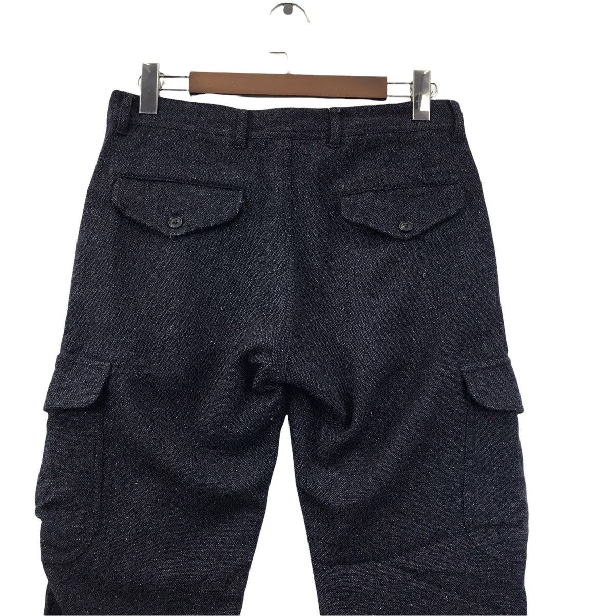 Japanese Brand B MING Life Store BEAMS Japanese Brand Wool Cargo Trousers Size US 32 / EU 48 - 8 Thumbnail