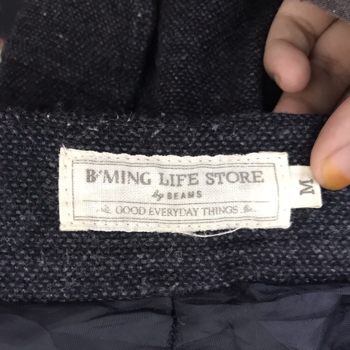 Japanese Brand B MING Life Store BEAMS Japanese Brand Wool Cargo Trousers Size US 32 / EU 48 - 4 Thumbnail