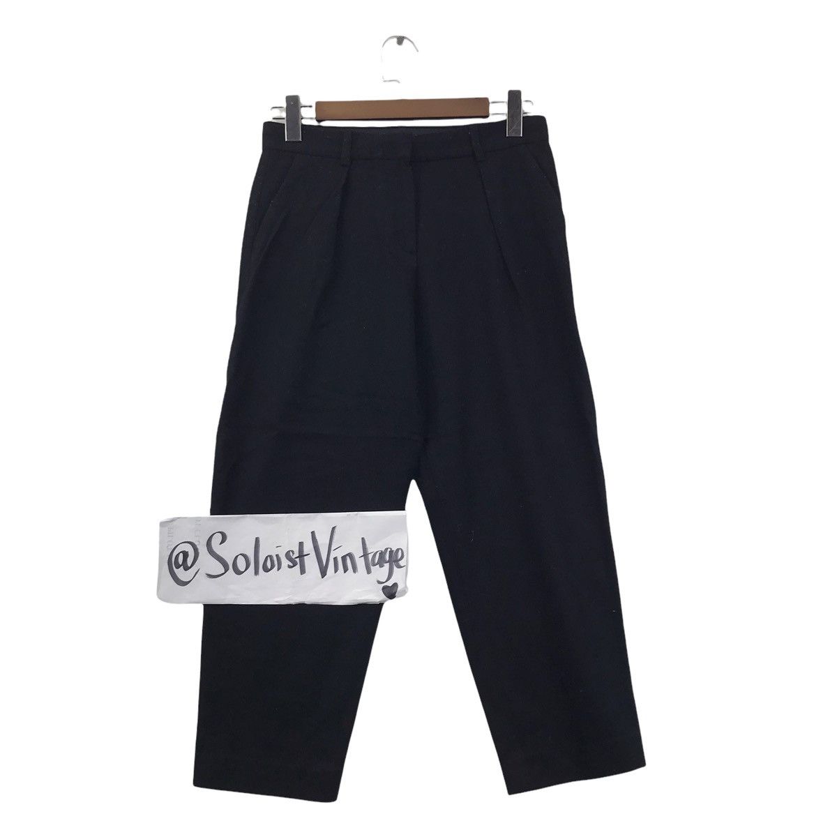JOSEPH HOMME JOSEPH HOMME WebbingBaggy UK Brand Wool Casual Trousers Pant Size US 30 / EU 46 - 1 Thumbnail