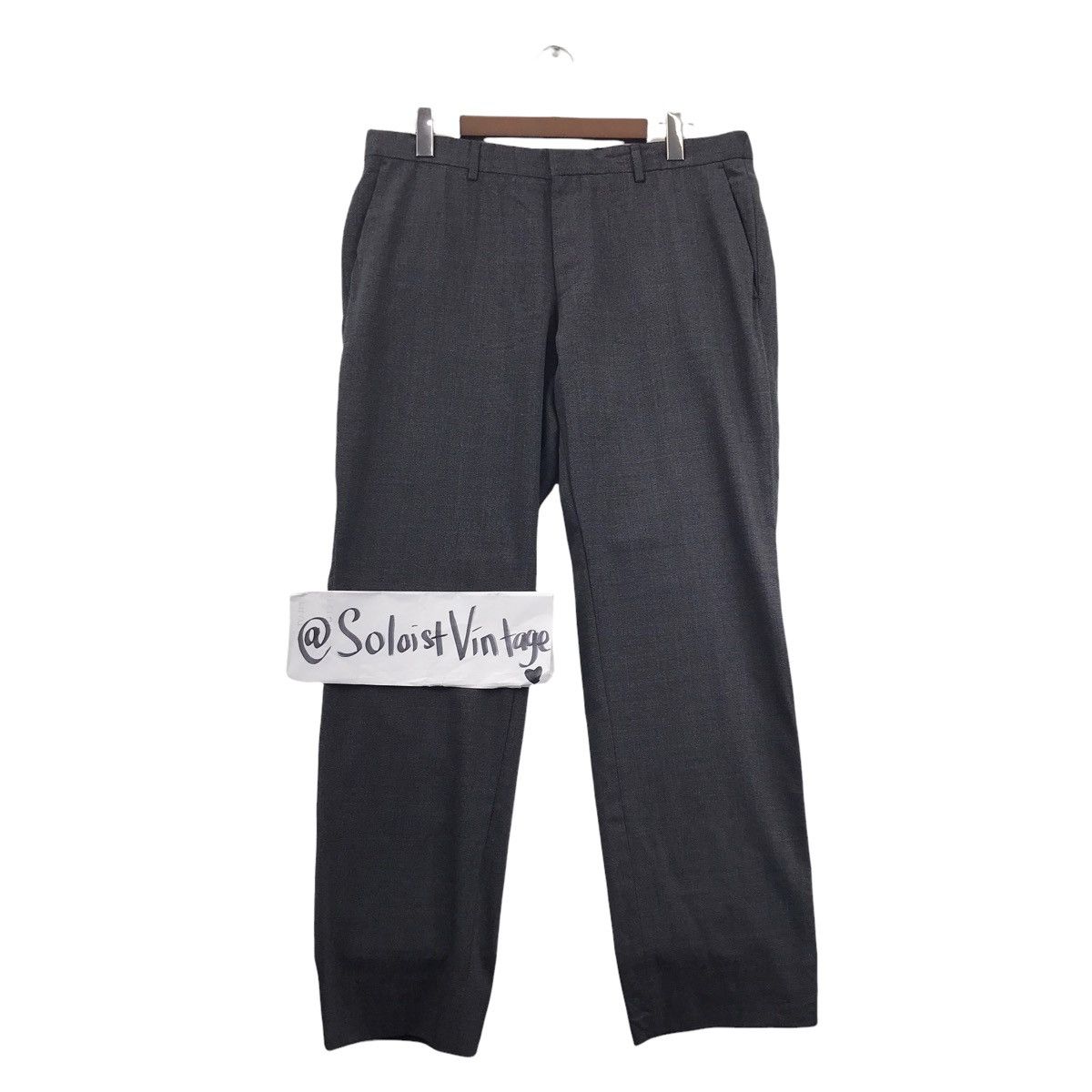 Hugo Boss BOSS HUGO BOSS Straight Cut Japanese Brand Trousers Pant Size US 37 - 1 Thumbnail