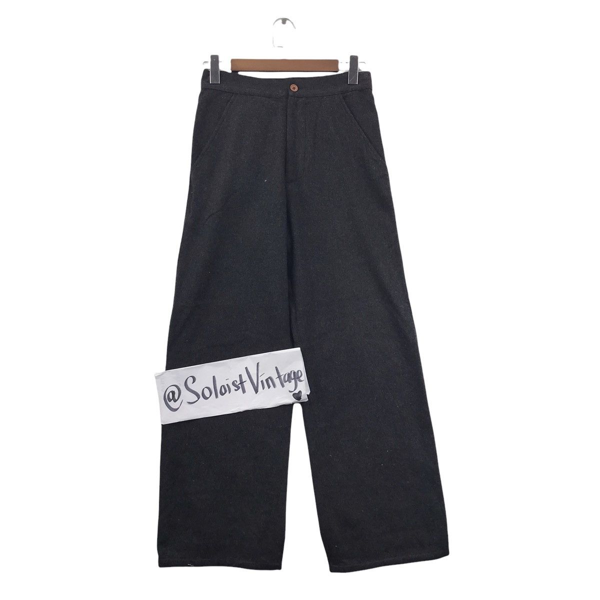Jigsaw Vtg JIGSAW MENSWEAR LONDON Uk Grey Wool Casual Trousers Pant Size US 28 / EU 44 - 1 Thumbnail