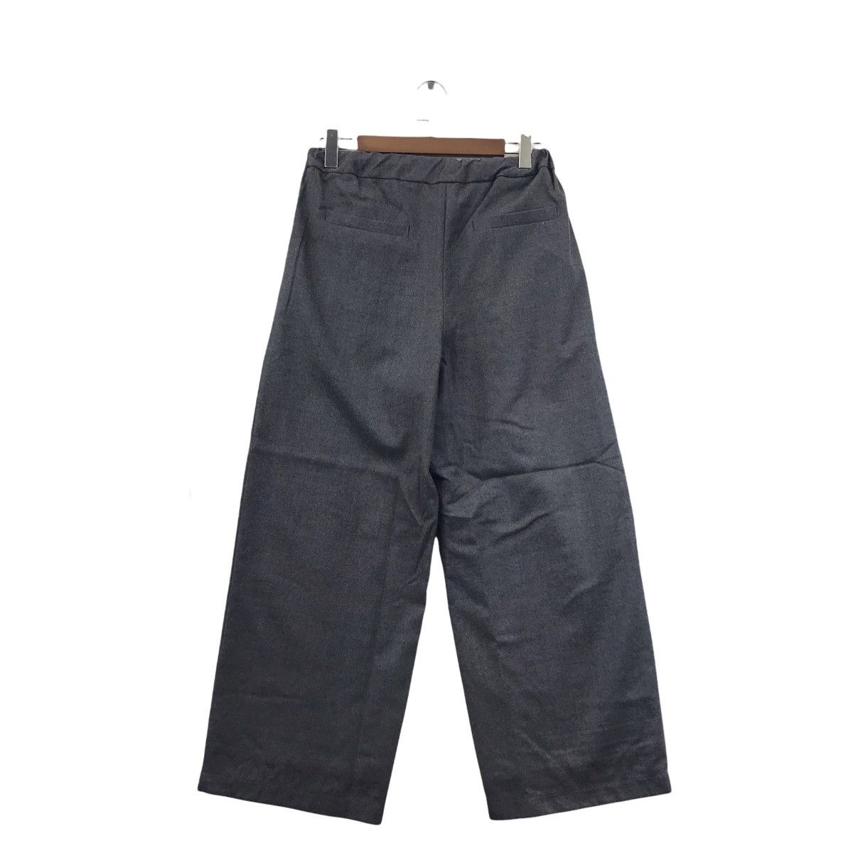 Japanese Brand MANSANT Japanese Brand Baggy Grey Wool Casual Trousers Pant Size US 28 / EU 44 - 7 Thumbnail