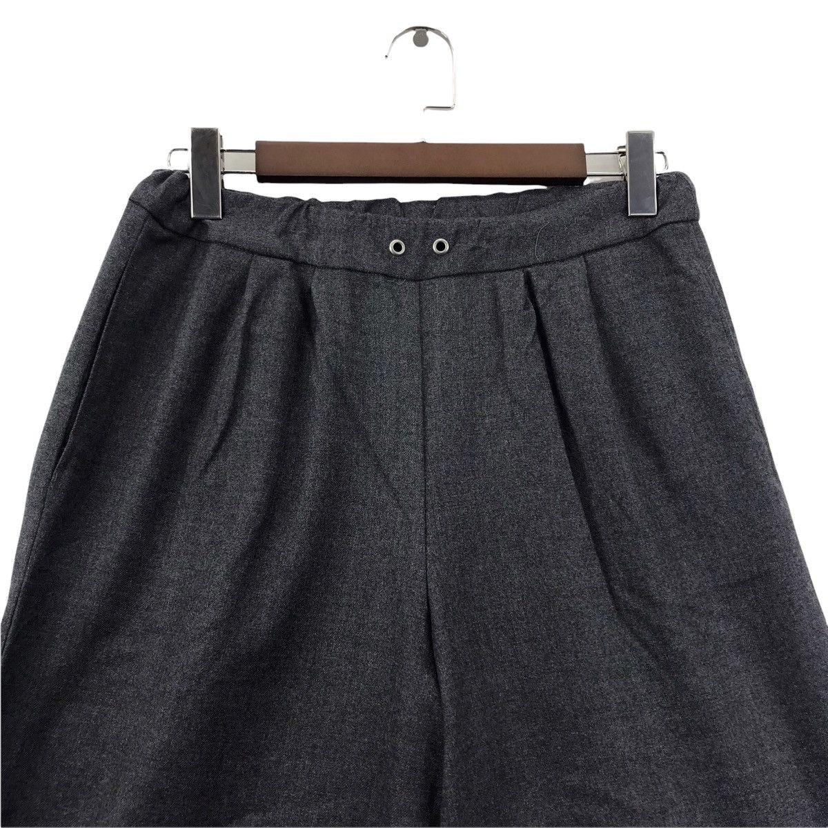 Japanese Brand MANSANT Japanese Brand Baggy Grey Wool Casual Trousers Pant Size US 28 / EU 44 - 2 Thumbnail
