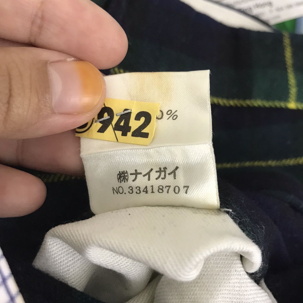 Polo Ralph Lauren Vintage POLO RALPH LAUREN Check Tartan Wool Flared Pant Size US 26 / EU 42 - 5 Thumbnail