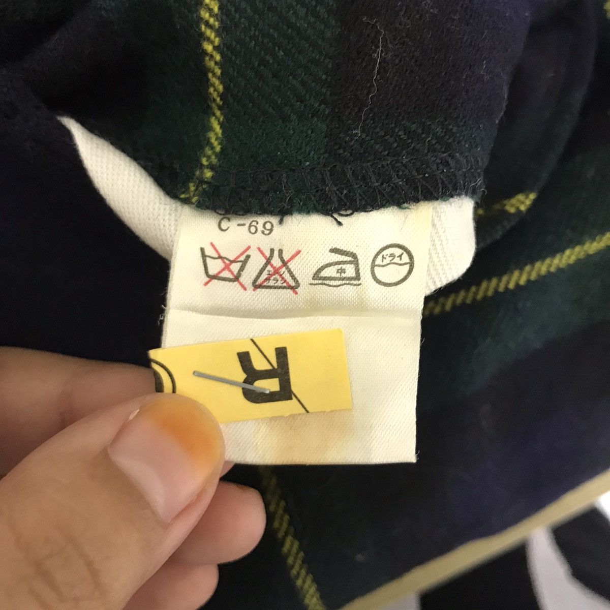 Polo Ralph Lauren Vintage POLO RALPH LAUREN Check Tartan Wool Flared Pant Size US 26 / EU 42 - 4 Thumbnail