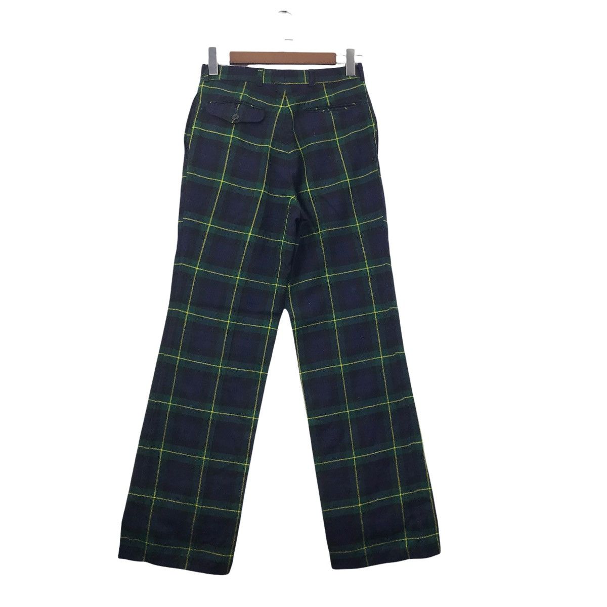 Polo Ralph Lauren Vintage POLO RALPH LAUREN Check Tartan Wool Flared Pant Size US 26 / EU 42 - 6 Thumbnail