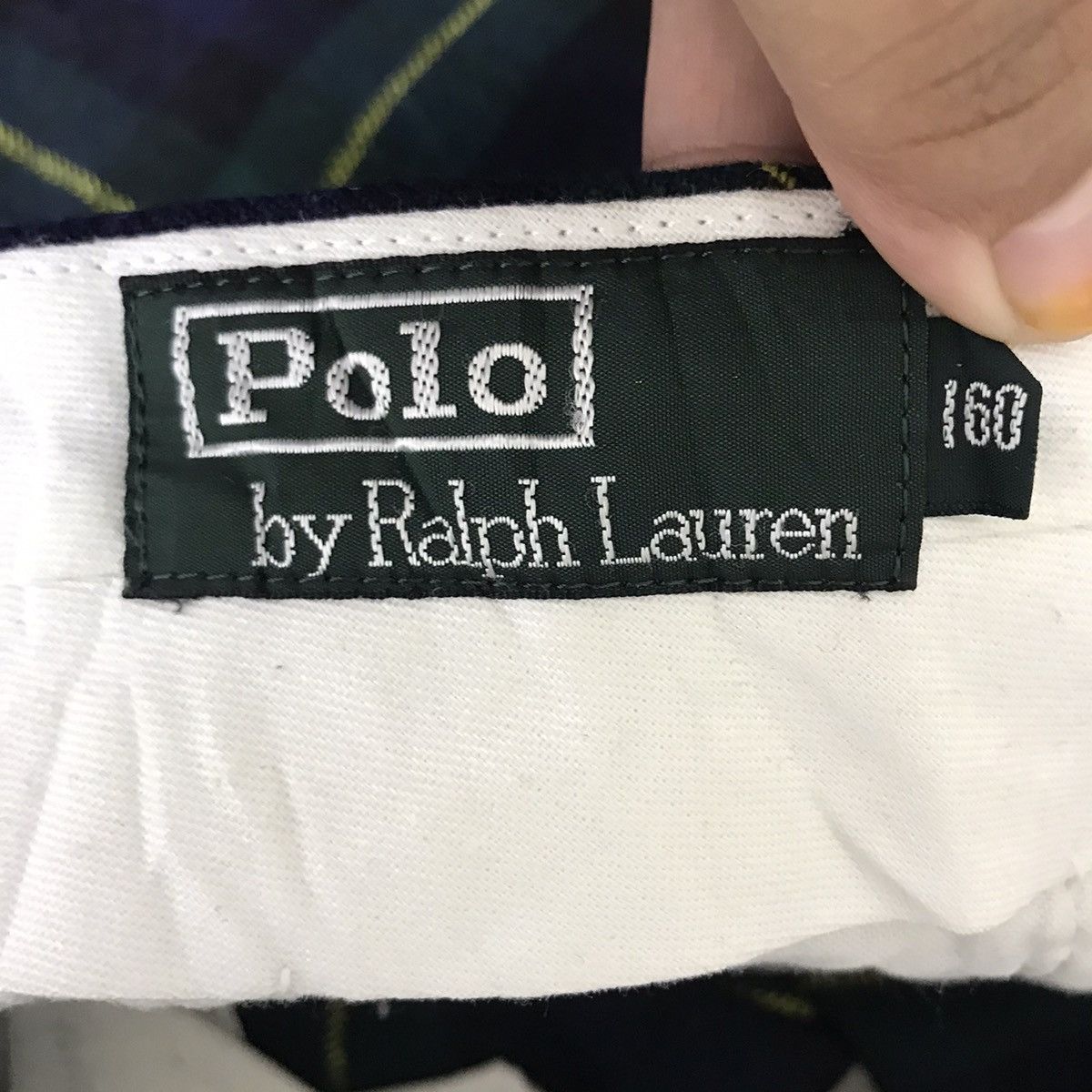 Polo Ralph Lauren Vintage POLO RALPH LAUREN Check Tartan Wool Flared Pant Size US 26 / EU 42 - 3 Thumbnail