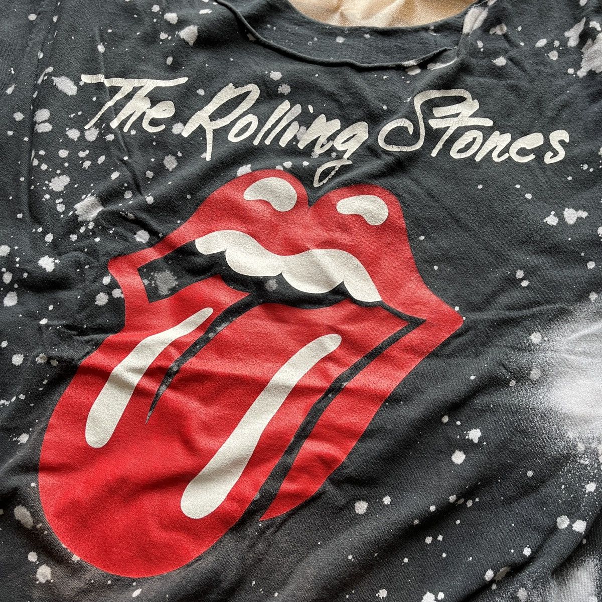 Band Tees × The Rolling Stones Thrashed The Rolling Stones TShirt Concert Size US L / EU 52-54 / 3 - 6 Thumbnail