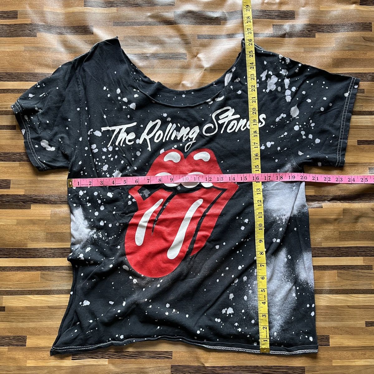 Band Tees × The Rolling Stones Thrashed The Rolling Stones TShirt Concert Size US L / EU 52-54 / 3 - 4 Thumbnail