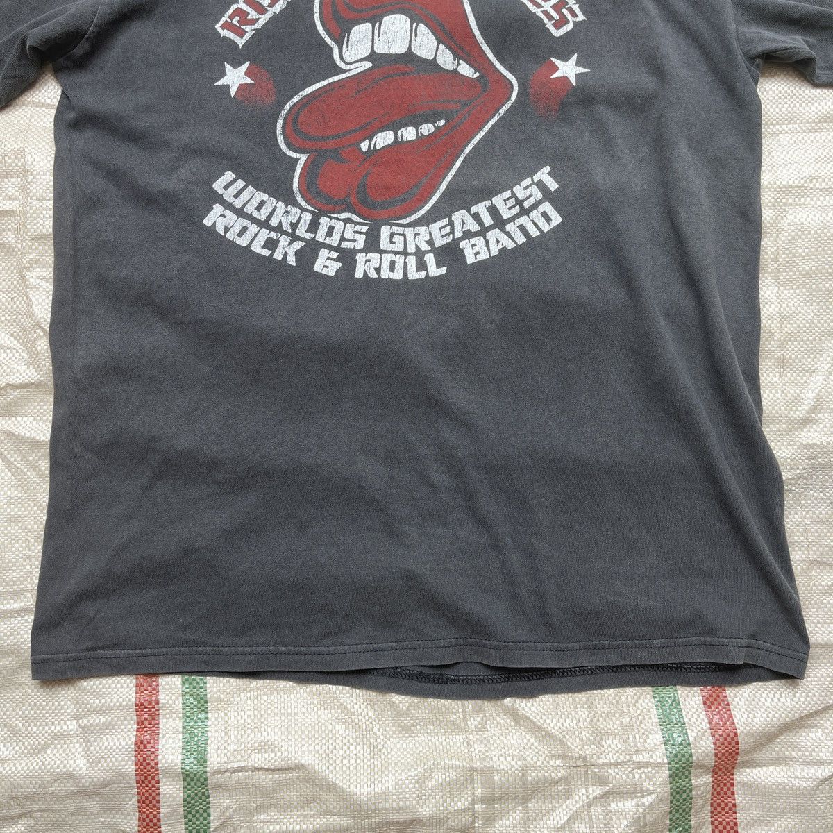 The Rolling Stones × Vintage Worlds Greatest Rock & Roll Band The Rolling Stones Vintage Size US M / EU 48-50 / 2 - 12 Thumbnail