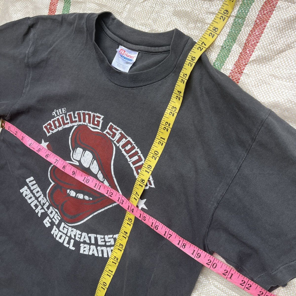 The Rolling Stones × Vintage Worlds Greatest Rock & Roll Band The Rolling Stones Vintage Size US M / EU 48-50 / 2 - 3 Thumbnail