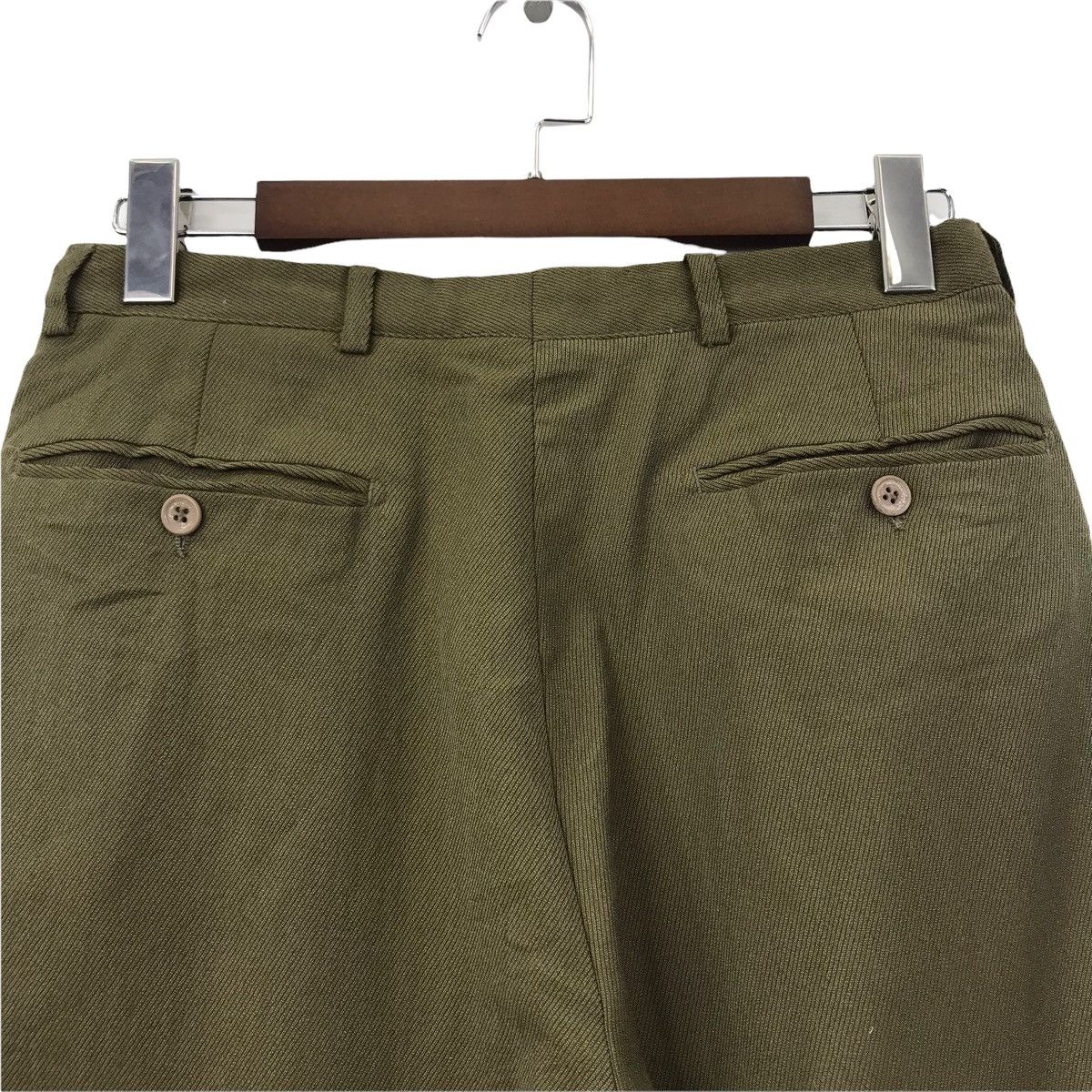 Emporio Armani Vintage EMPERIO ARMANI ITALY Designer Brand Wool Trousers Size US 31 - 8 Thumbnail