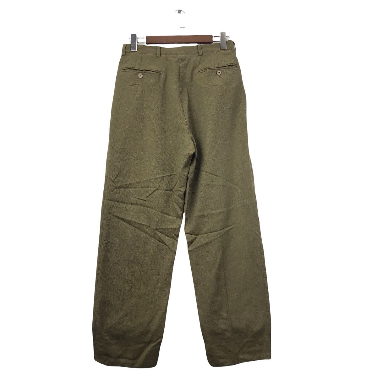 Emporio Armani Vintage EMPERIO ARMANI ITALY Designer Brand Wool Trousers Size US 31 - 7 Thumbnail