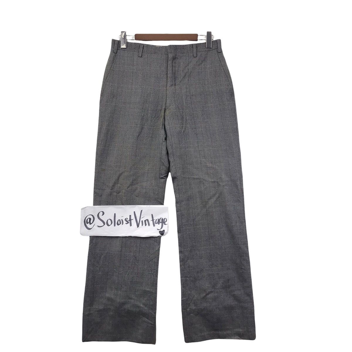Burberry Vintage BURBERRYS LONDON Check Wool Trousers Pant Size US 30 / EU 46 - 1 Thumbnail