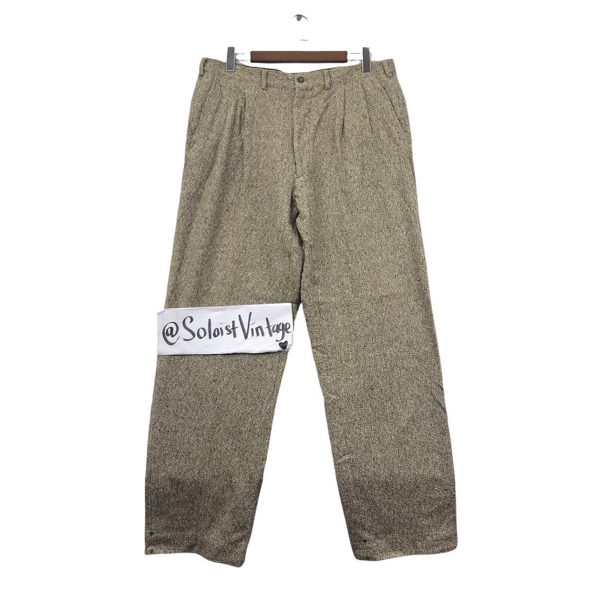 Vintage GIANFRANCO FERRE ITALY Designer Brand Herringbone