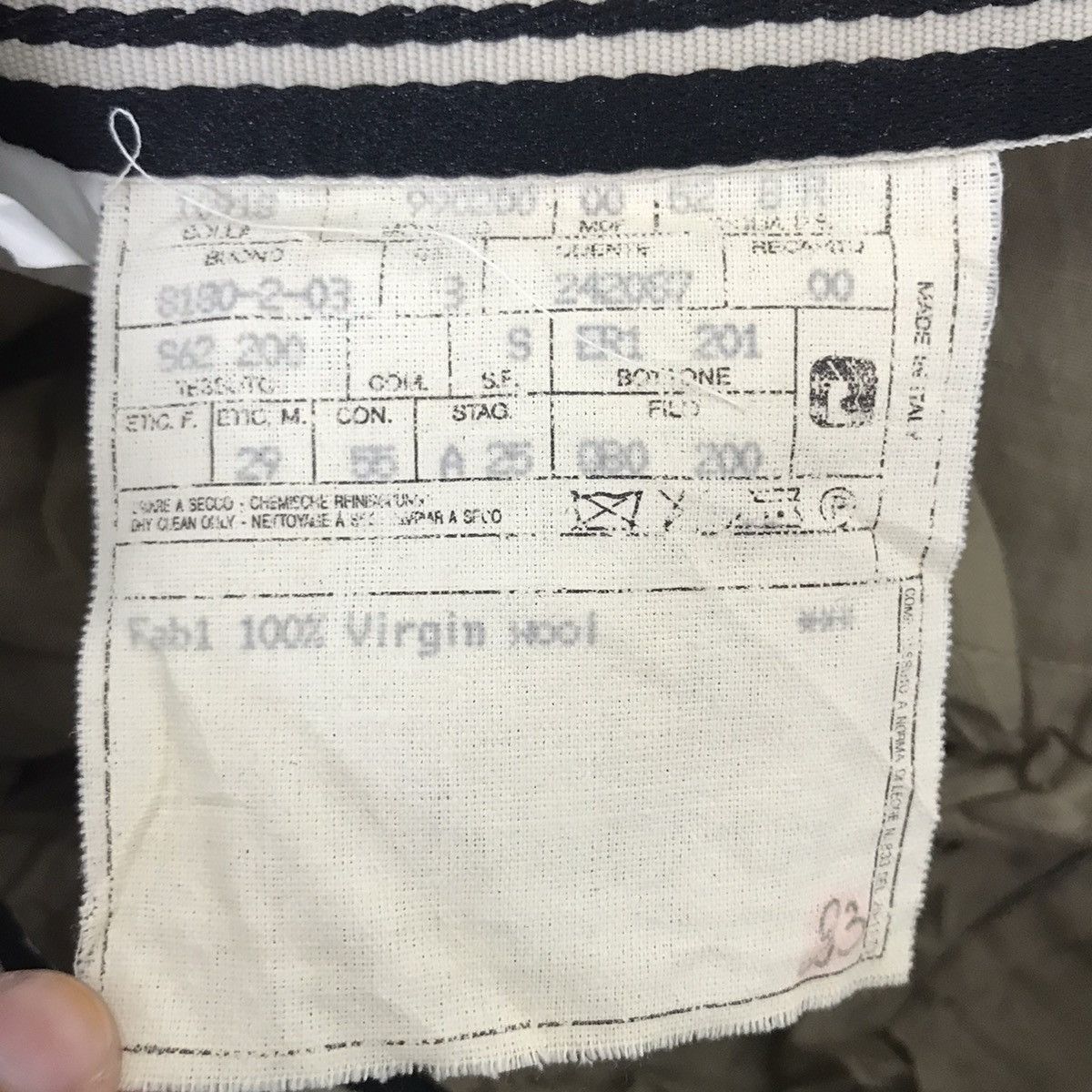Gianfranco Ferre Vintage GIANFRANCO FERRE ITALY Designer Brand Herringbone Size US 36 / EU 52 - 5 Thumbnail