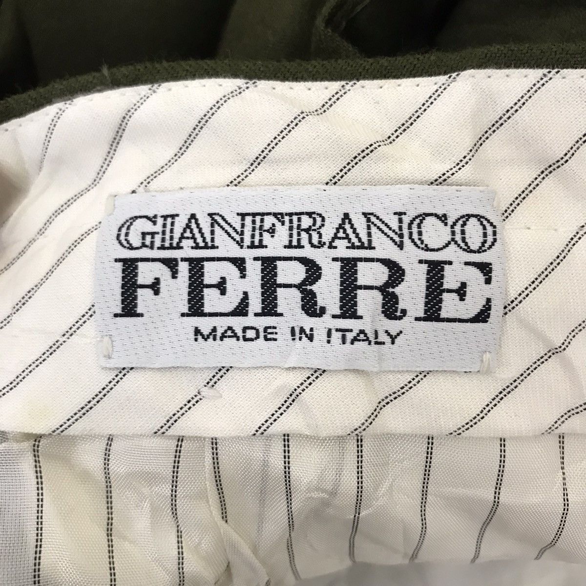 Gianfranco Ferre Vintage GIANFRANCO FERRE ITALY Designer Brand Wool Trousers Size US 34 / EU 50 - 3 Thumbnail