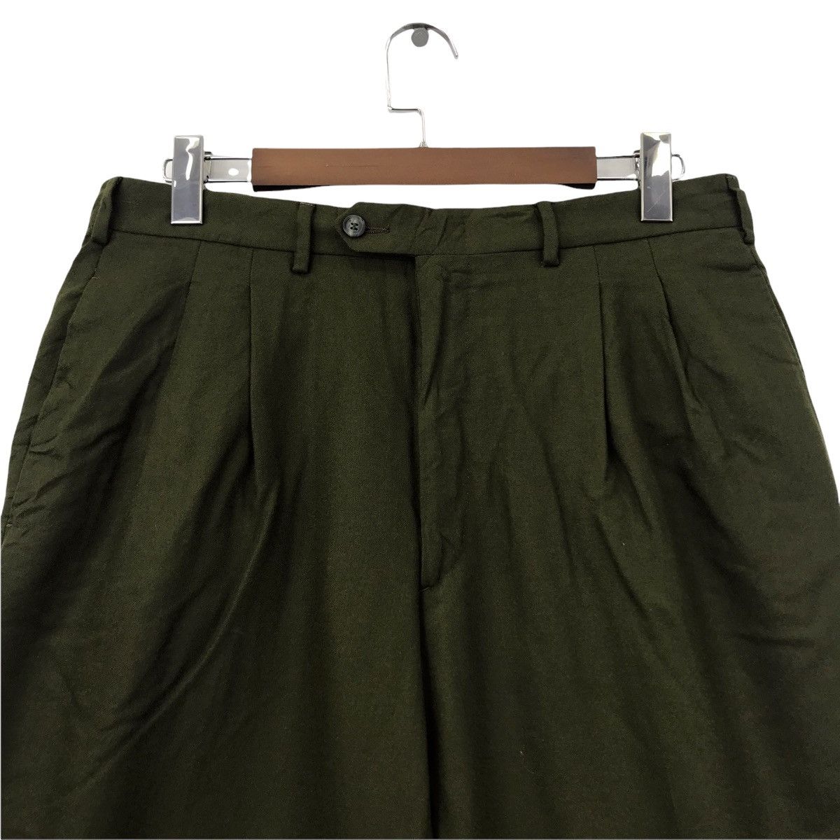 Gianfranco Ferre Vintage GIANFRANCO FERRE ITALY Designer Brand Wool Trousers Size US 34 / EU 50 - 2 Thumbnail
