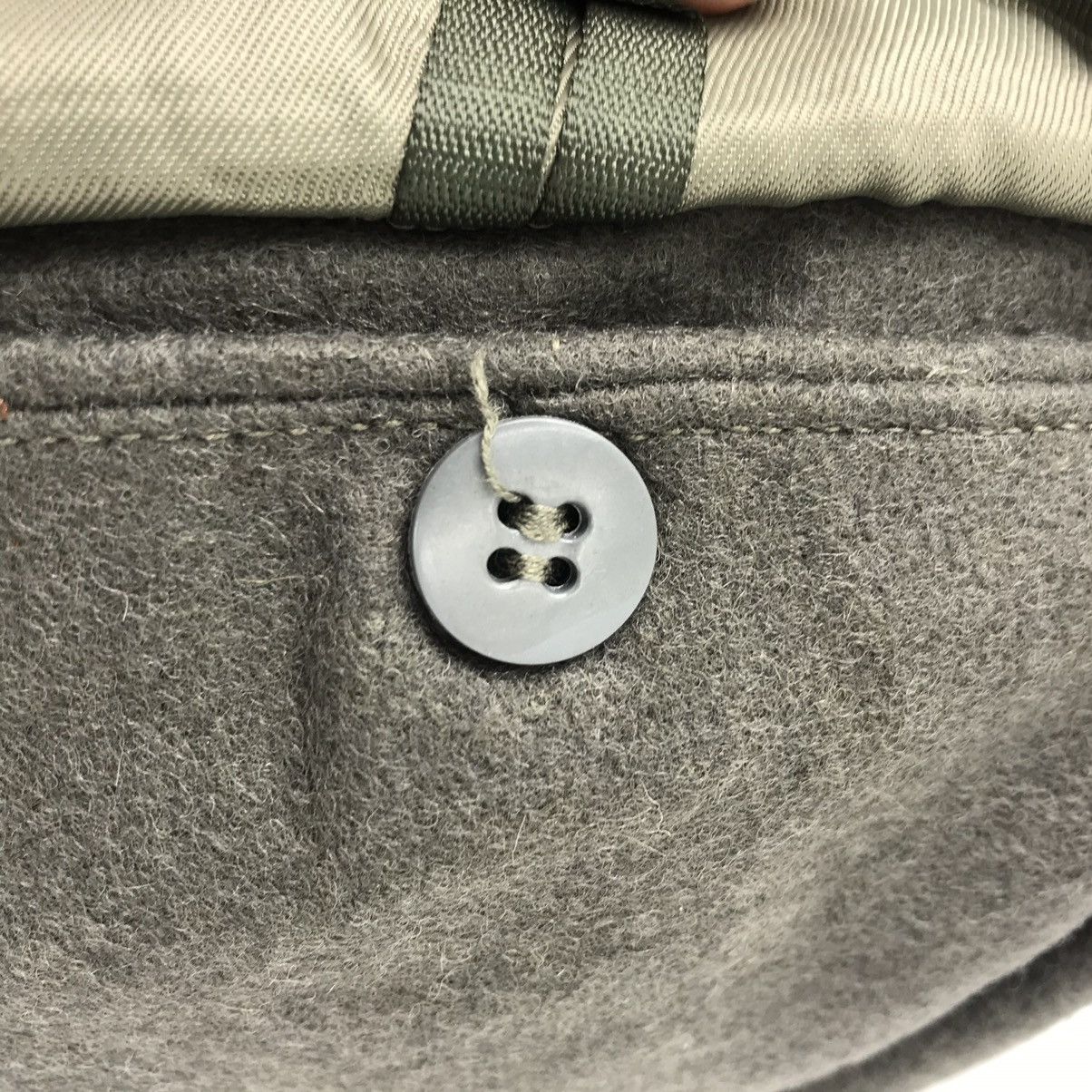Vintage Vintage 60s DEDERON HALTIG Wool Military ArmyFatique Utility Size US 32 / EU 48 - 7 Thumbnail