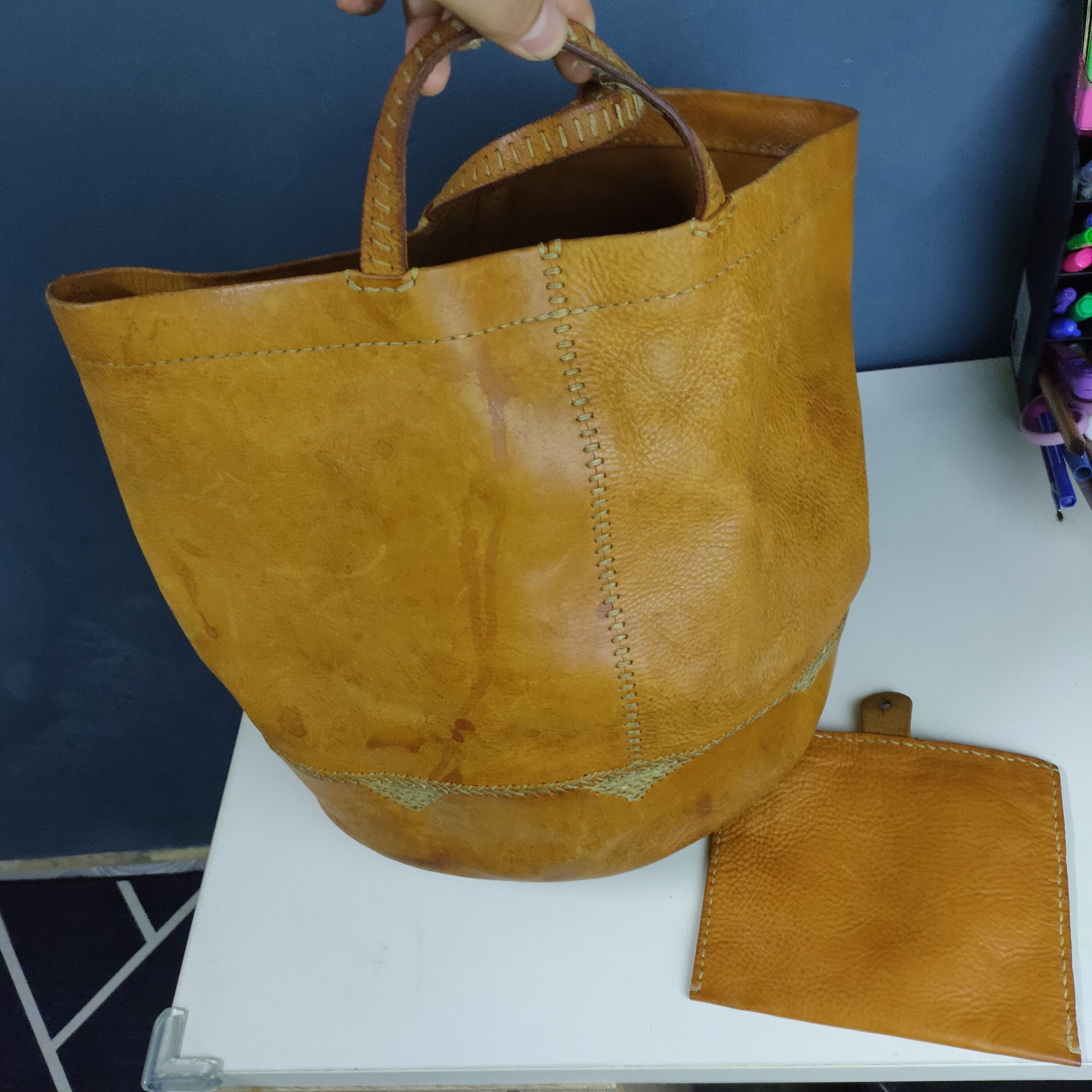 Comme des Garcons × Vintage (Final) VERY RARE COMME DES GARCONS X HENRY BEGUELIN BAG Size ONE SIZE - 16 Thumbnail