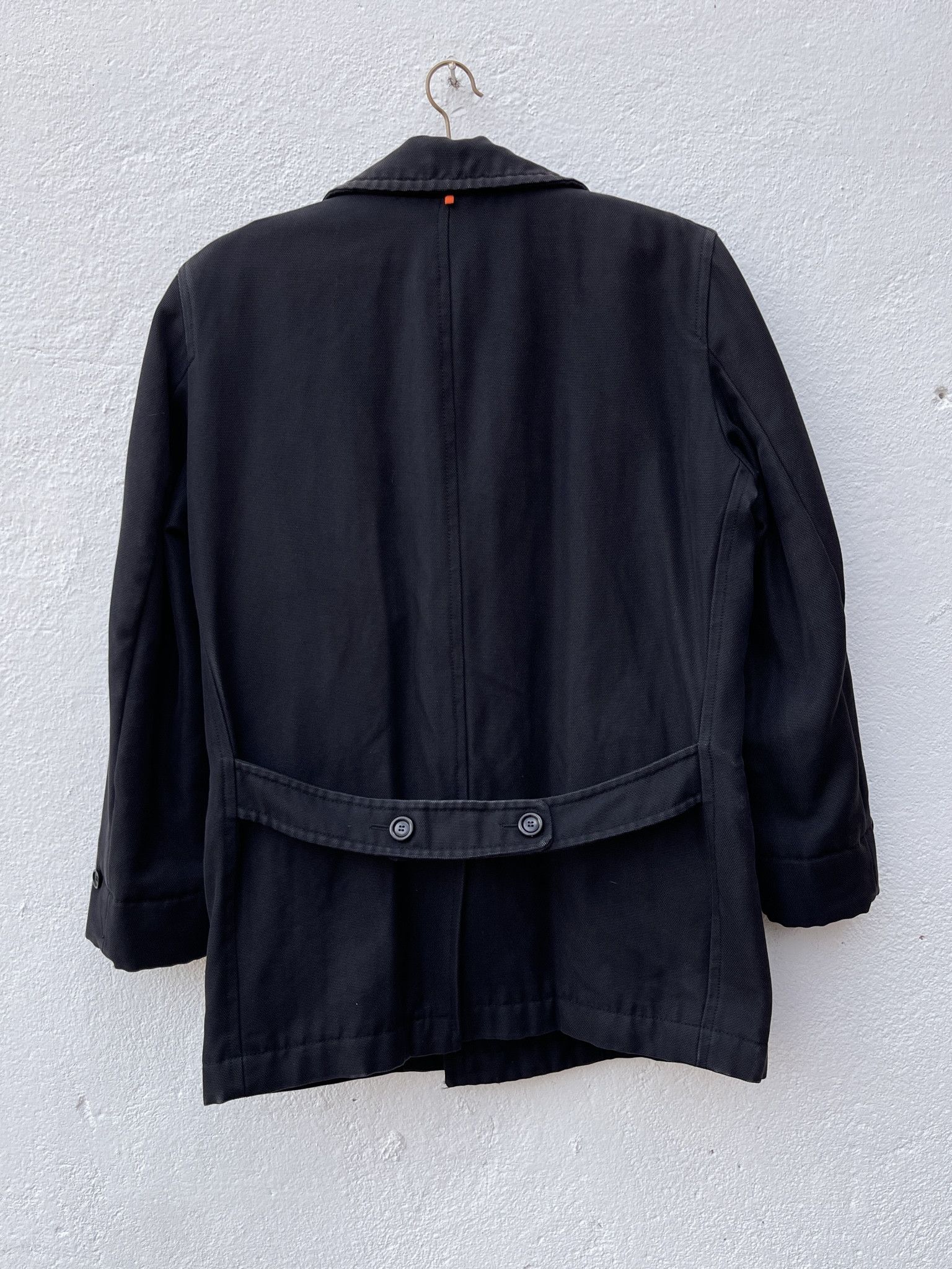 Hugo Boss 🔥Hugo Boss black double breasted coat size L Size US L / EU 52-54 / 3 - 7 Thumbnail