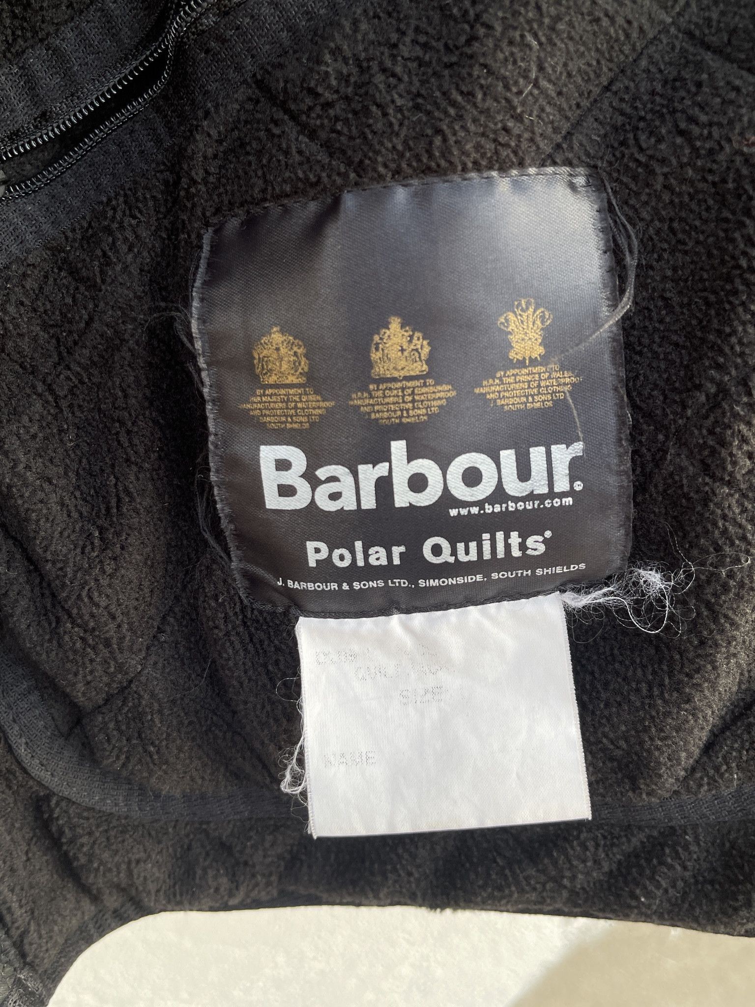 Barbour 🔥Barbour Quilted parka jacket waxed black size L Size US L / EU 52-54 / 3 - 11 Thumbnail