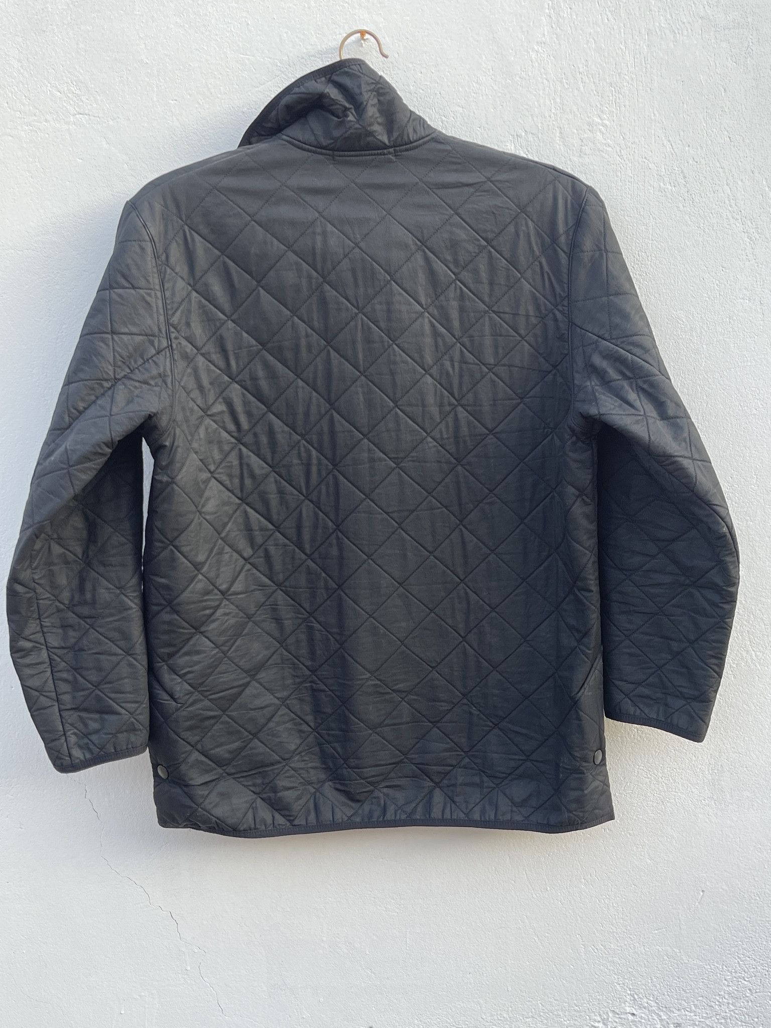 Barbour 🔥Barbour Quilted parka jacket waxed black size L Size US L / EU 52-54 / 3 - 10 Thumbnail