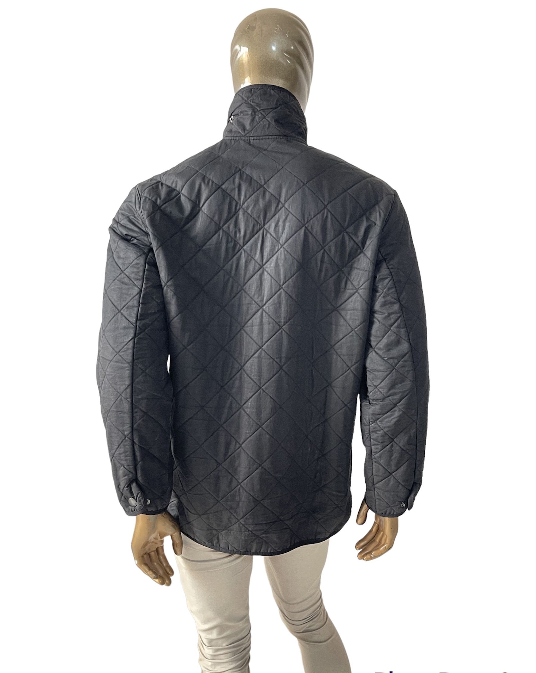 Barbour 🔥Barbour Quilted parka jacket waxed black size L Size US L / EU 52-54 / 3 - 5 Thumbnail