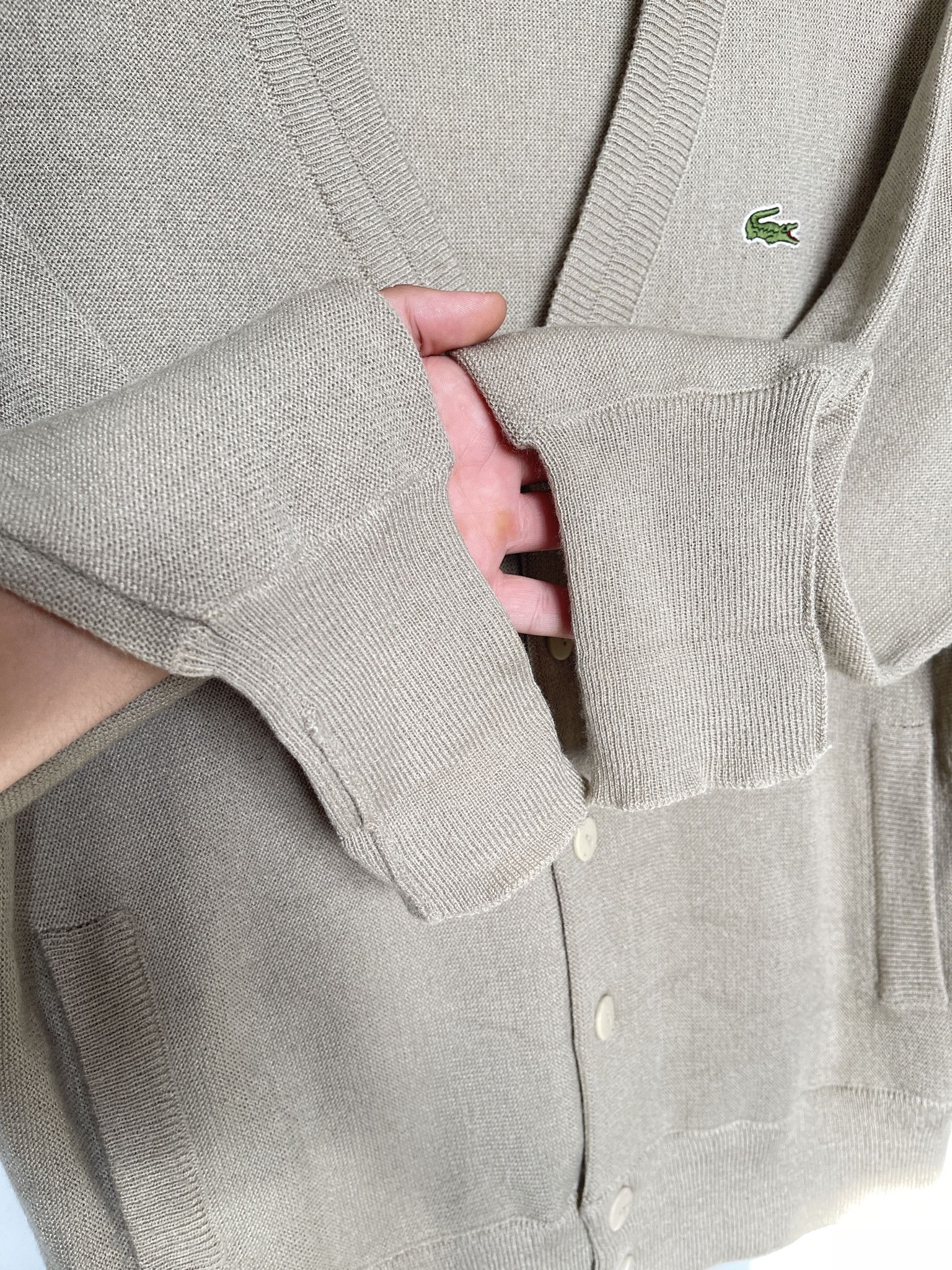 Lacoste 🔥vintage 90’s Cardigan lacoste size L Size US L / EU 52-54 / 3 - 5 Thumbnail