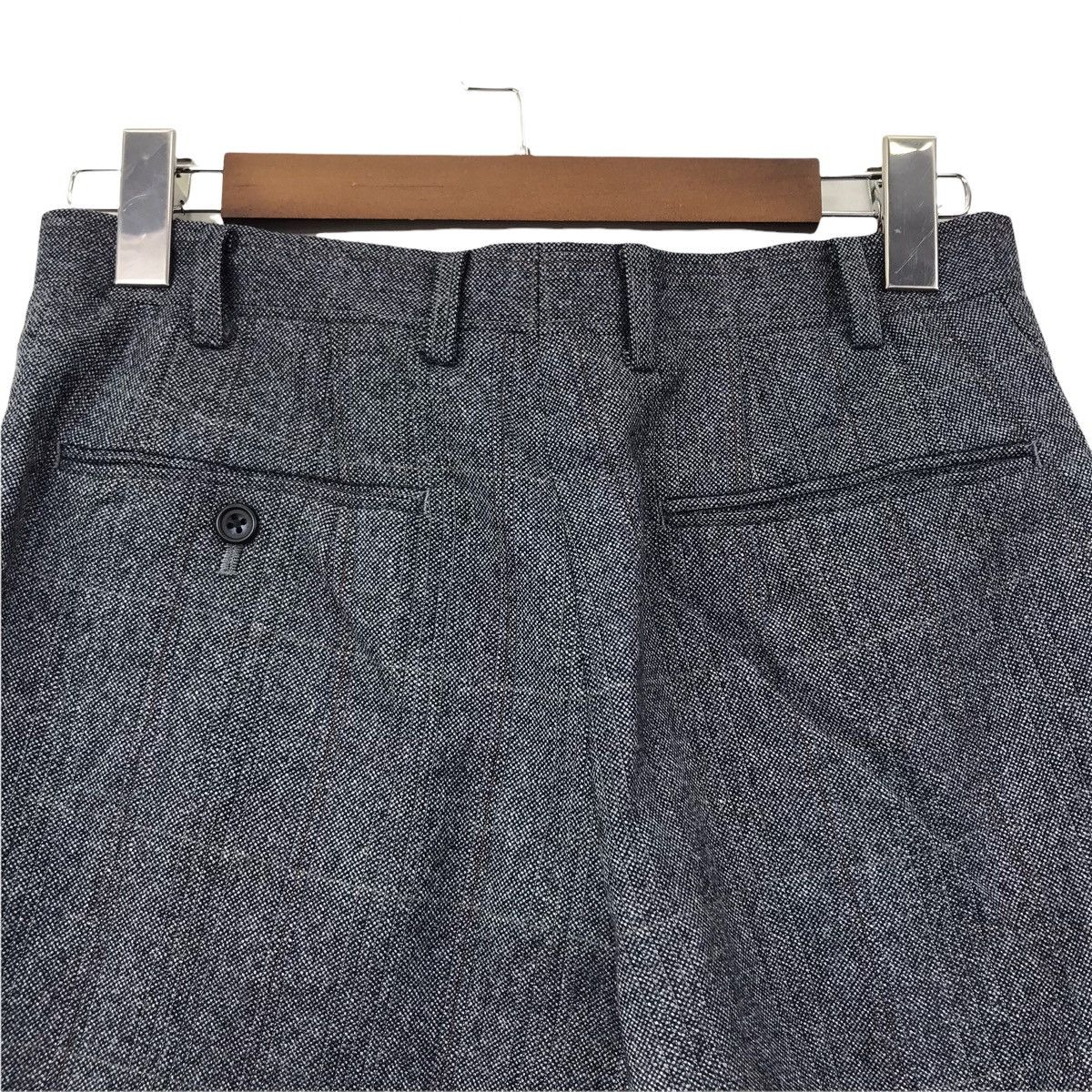 Burberry Vintage BURBERRYS LONDON Herringbone Tartan Wool Trousers Size US 30 / EU 46 - 7 Thumbnail